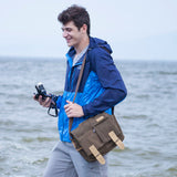 Vintage Style DSLR Travel Bag