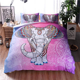 Elephant Fusion Pillow And Bed Cover Set - 7 Majestic Designs To Choose From!