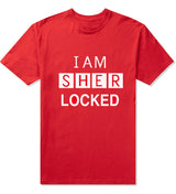 Novelty I AM SHERLOCKED Cotton Shirts