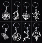 Game of Thrones Metal Keychain Collection