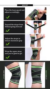 3rd Gen 3D Woven Pressurization Sports Knee Brace