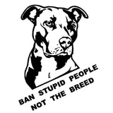Pit Bulls Are Not Bad Awareness Decals