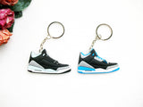Premium Nike Air Jordan 3 Key Chains - 17 Colorways