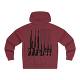 Land Of The Free Pullover Hooded Sweatshirt (Front)