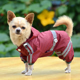 Cute Dog Hoodie Raincoat