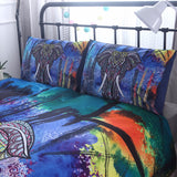Elephant Fusion Pillow And Bed Cover Set - 7 Majestic Designs To Choose From!