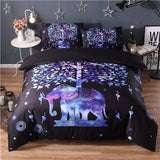 Elephant Fusion Pillow And Bed Cover Set - 7 Majestic Designs To Choose From!