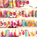 Summer Desserts | 15 Colors To Choose From | Nail Art Decals