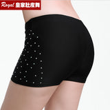 Belly Dancing Fitted Short With Rhinestones