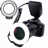 Speedlite RF-550D 14-In-1 Macro LED Ring Flash For Canon Nikon Sony Olympus Panasonic Pentax