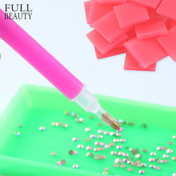 DIY Adhesive And Picker Tool For Nail Art Stones